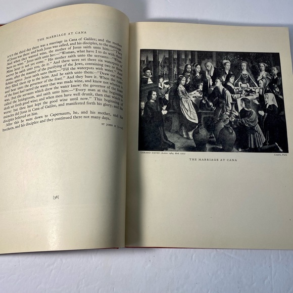 Vintage - A Pictorial Gospel: A Life of Christ - Eliot Hodgkin , Hardback 1950 - Picture 8 of 10